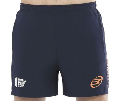 Мужские шорты теннисные Bullpadel Vetas Shorts Man - oceano profundo/naranja fluor