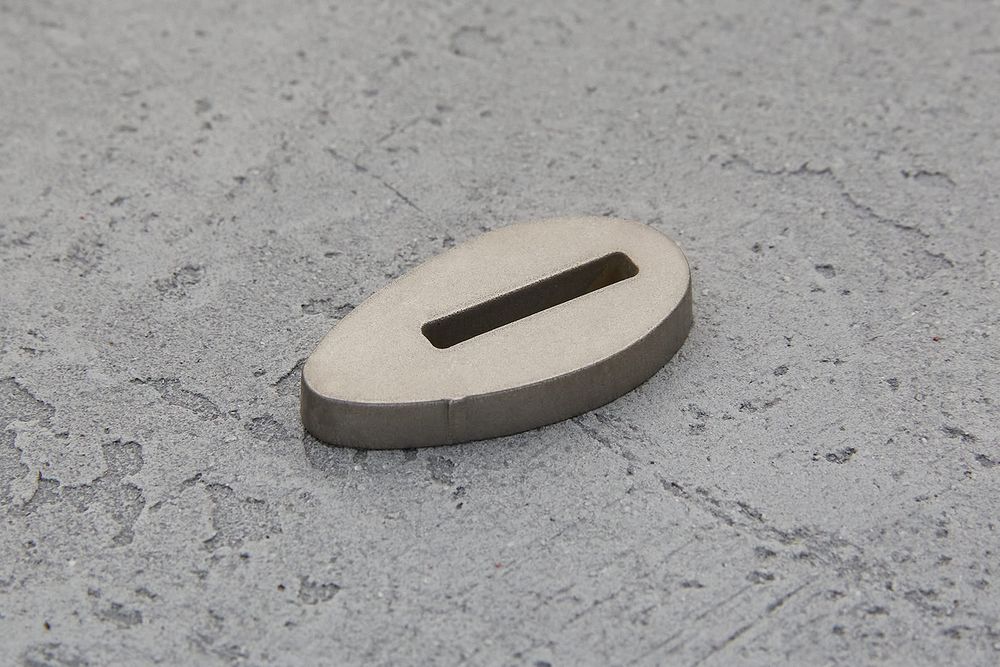 Больстер из титана 5мм, 37x20мм