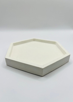 Органайзер Brand-is "Чайная свеча", гипс, белый текстурный, 1х11х11 см