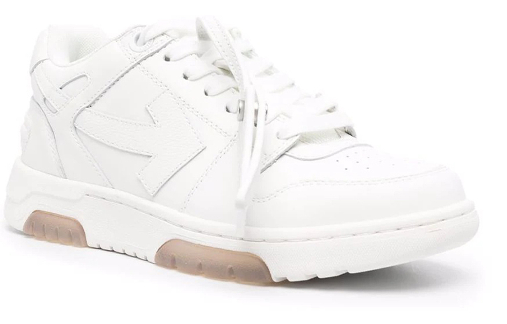 OFF-WHITE Out of Office casual fashion sneakers women's white