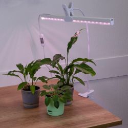 UFP-M04D-600 WHITE POLYBAG Подставка для светильника ULI-P. на прищепке. длина трубки 600мм. Белая. ТM ФитоЛето