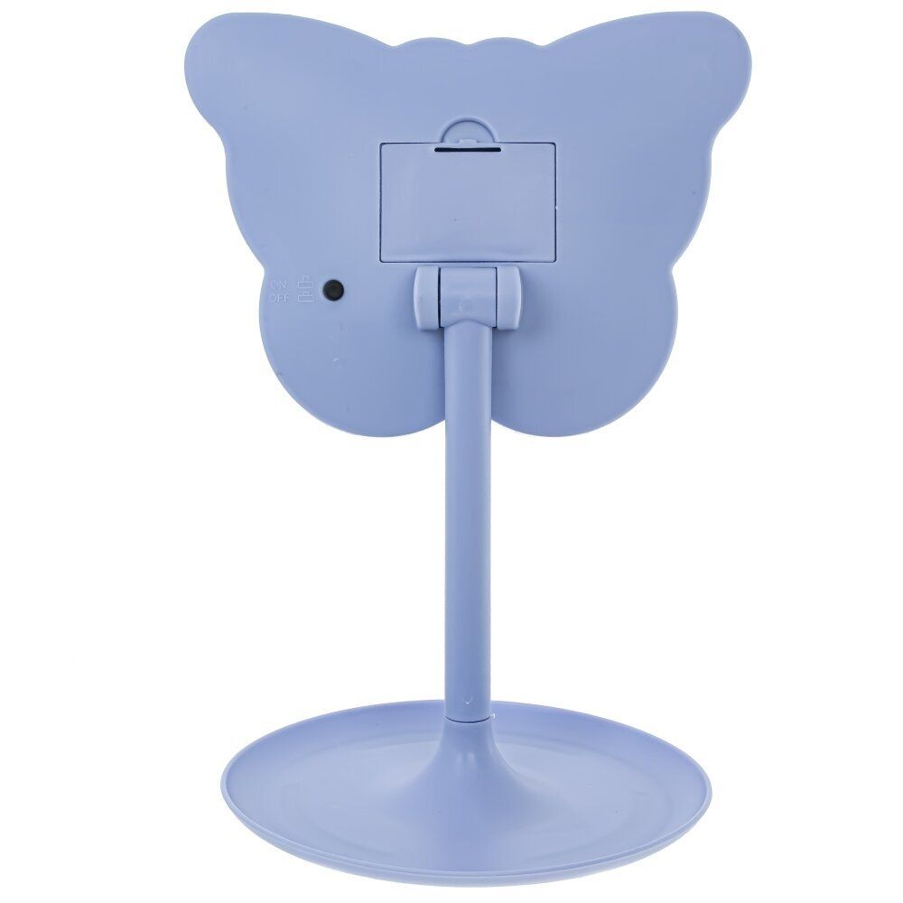 GAEM Зеркало настольное (подсветка, 3xААА не прилаг), L17 W15 H26 см