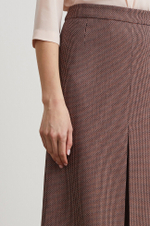 4733 Юбка женская (терракотовый меланж)