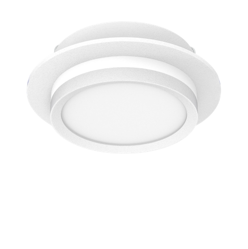 Светильник GX53, ART INFINITY КРУГ белый Встраиваемый,  110*40, 60шт