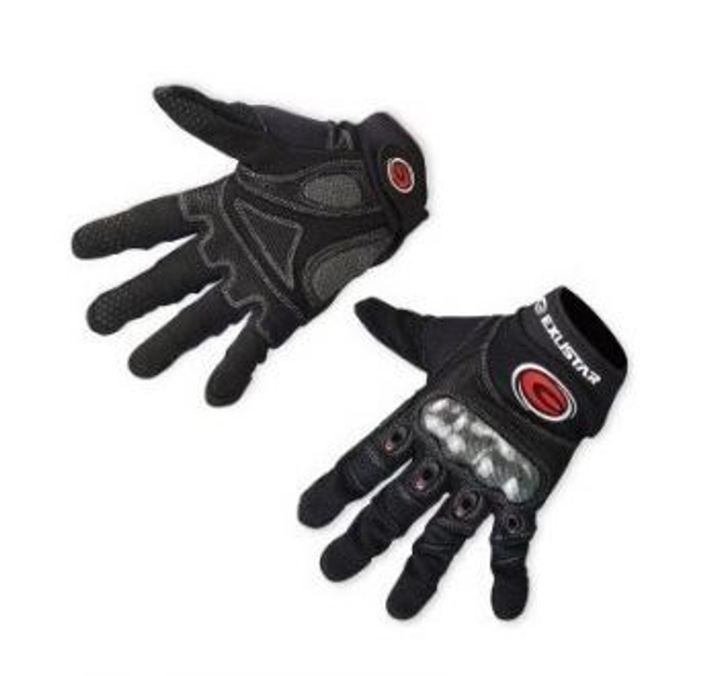 Велоперчатки Exustar, мод.CG570, p.XL, neoprene, с защитой на косточках, с гелевыми подушечками