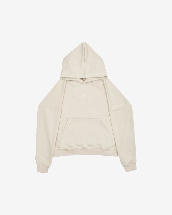 Худи Logo Turtledove бежевый - фото 1