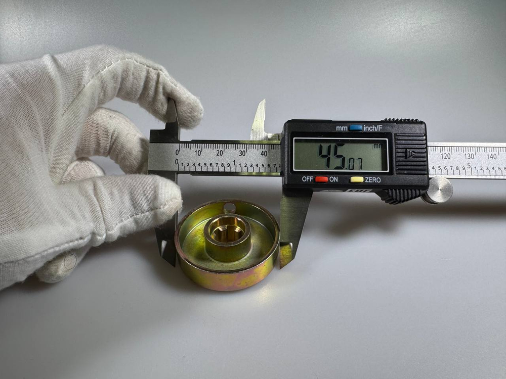 Комплект шайб и гайка редуктора триммера бензинового (4 шт в комплекте)