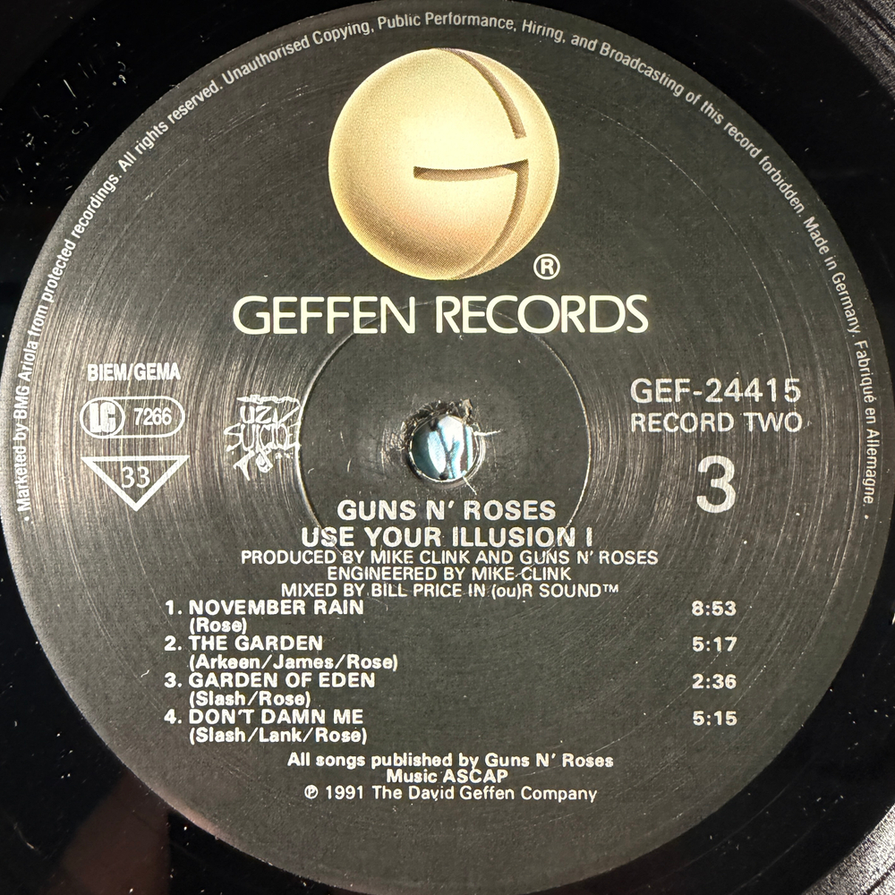 Виниловая пластинка Guns N' Roses – Use Your Illusion I 2LP