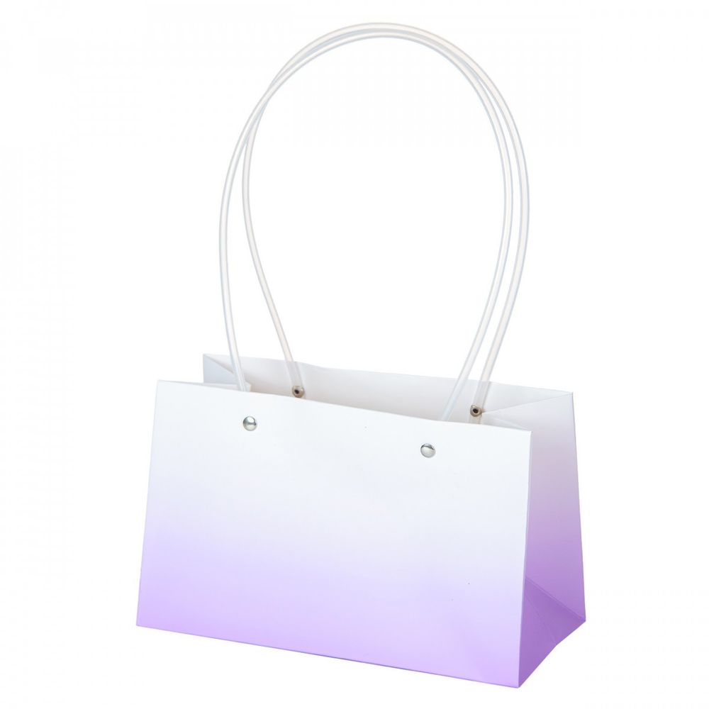 Пакет 22*10,5*13,5см ГРАДИЕНТ ФИАЛКА