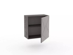 НМ 014.53-01 Шкаф Summit / ясень анкор тёмный / графит софт