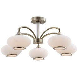 Люстра Rivoli   2077-305 5 х Е27 60 Вт классика