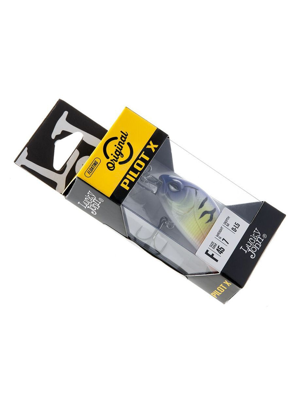 Воблер плавающий Lucky John Original PILOT-X F 04.50/001