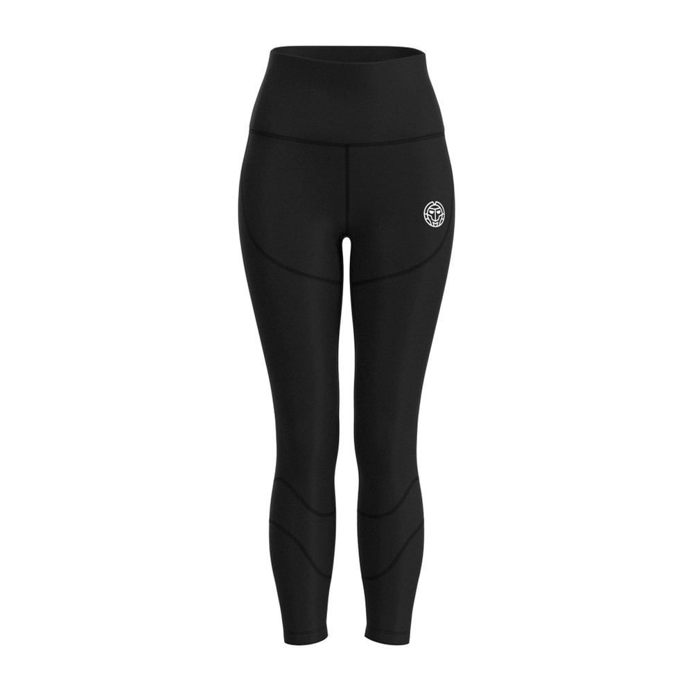 Женские теннисные брюки BIDI BADU Crew Tight Women - Black
