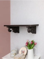 Полка настенная навесная 60*26 см