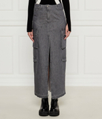 Джинсовая юбка Patrizia Pepe - серый(8G0415 D080)