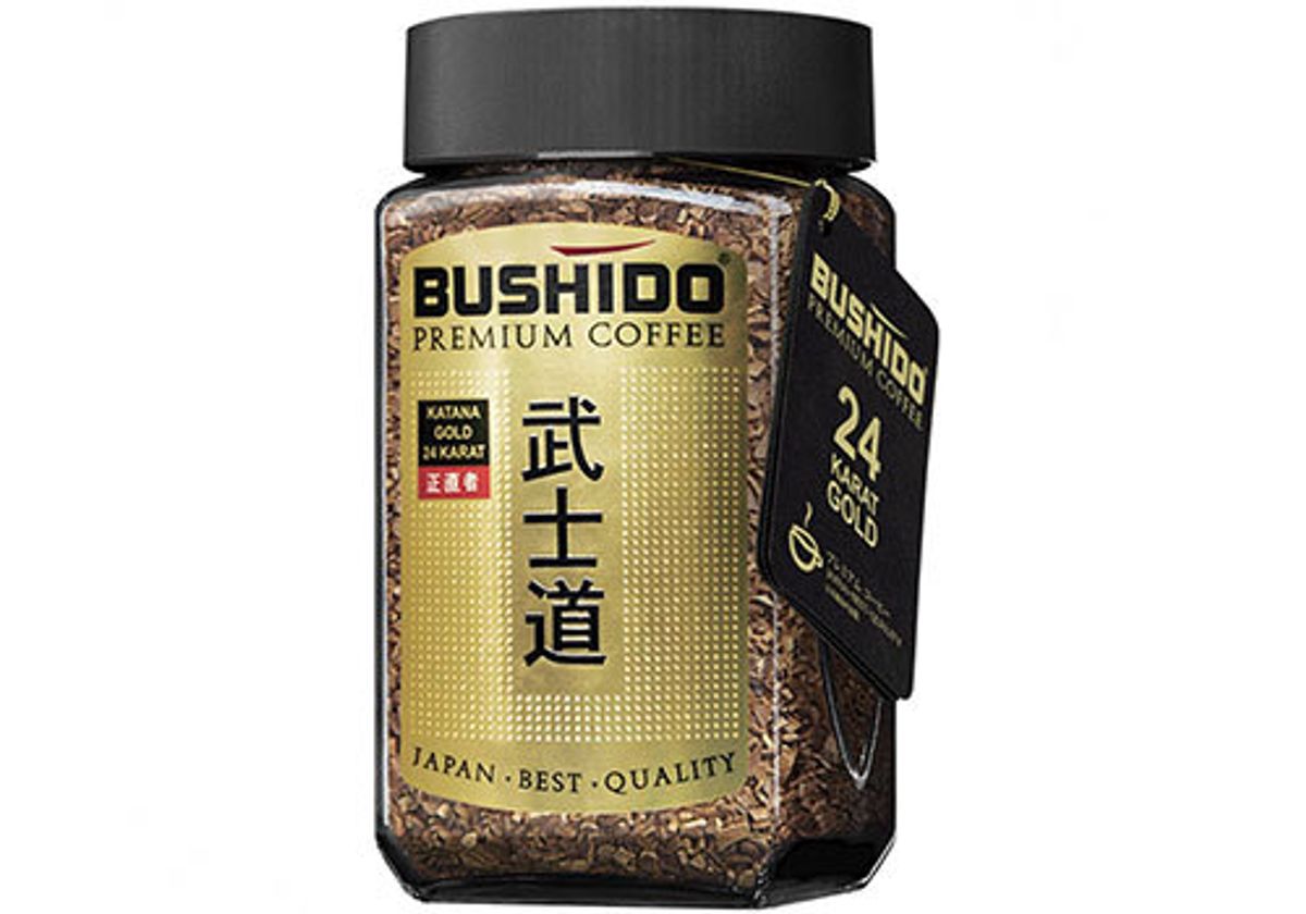 Кофе растворимый BUSHIDO Gold, 100г