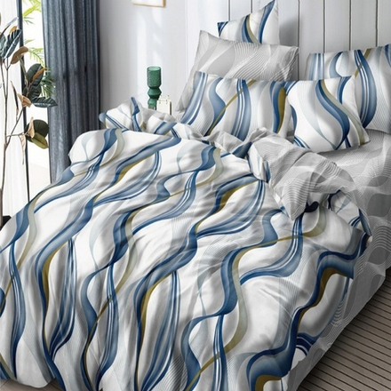 Комплект постельного белья "П37. F-71016", поплин, 100% хлопок, Россия.