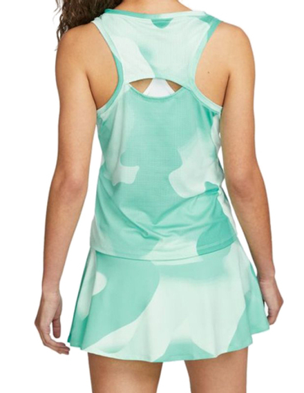 Женский топ теннисный Nike Court Dri-Fit Victory Tank - mint foam/black