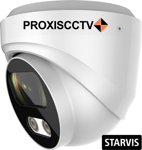 PX-AHD-DS-H20ES-FC купольная уличная 4 в 1 видеокамера FULL COLOR, 1080p, f=2.8мм