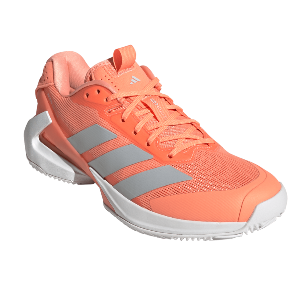 Женские теннисные кроссовки Adidas Adizero Ubersonic 5 W CL - beam orange/grey/white