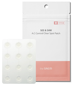 See & Saw AC Control Clear Spot Patch