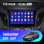 Teyes CC2L Plus 9" для Hyundai Veloster 2011-2017