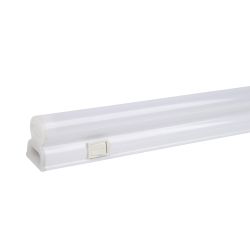 ULI-Q150 5W-4000K IP40 WHITE Светильник линейный светодиодный аналог Т5. 220В. с выключателем. Кабель и крепление в-к. Белый свет 4000K. Корпус белый. TM Volpe
