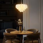 799122 Люстра RETRO 12х8W (led) E14 ЗОЛОТО/ПРОЗРАЧНЫЙ