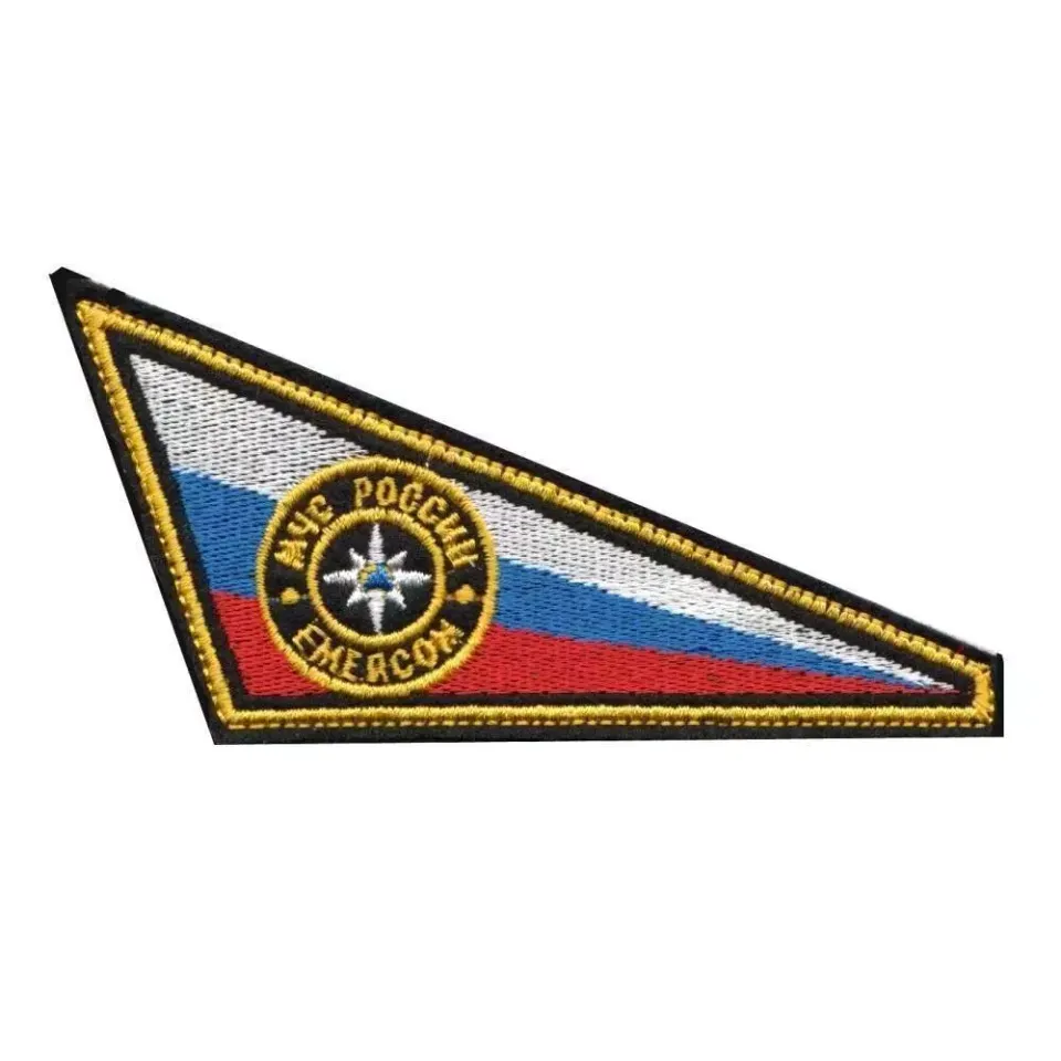 Уголок на берет МЧС вышитый