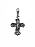 Крест из серебра/Чернение