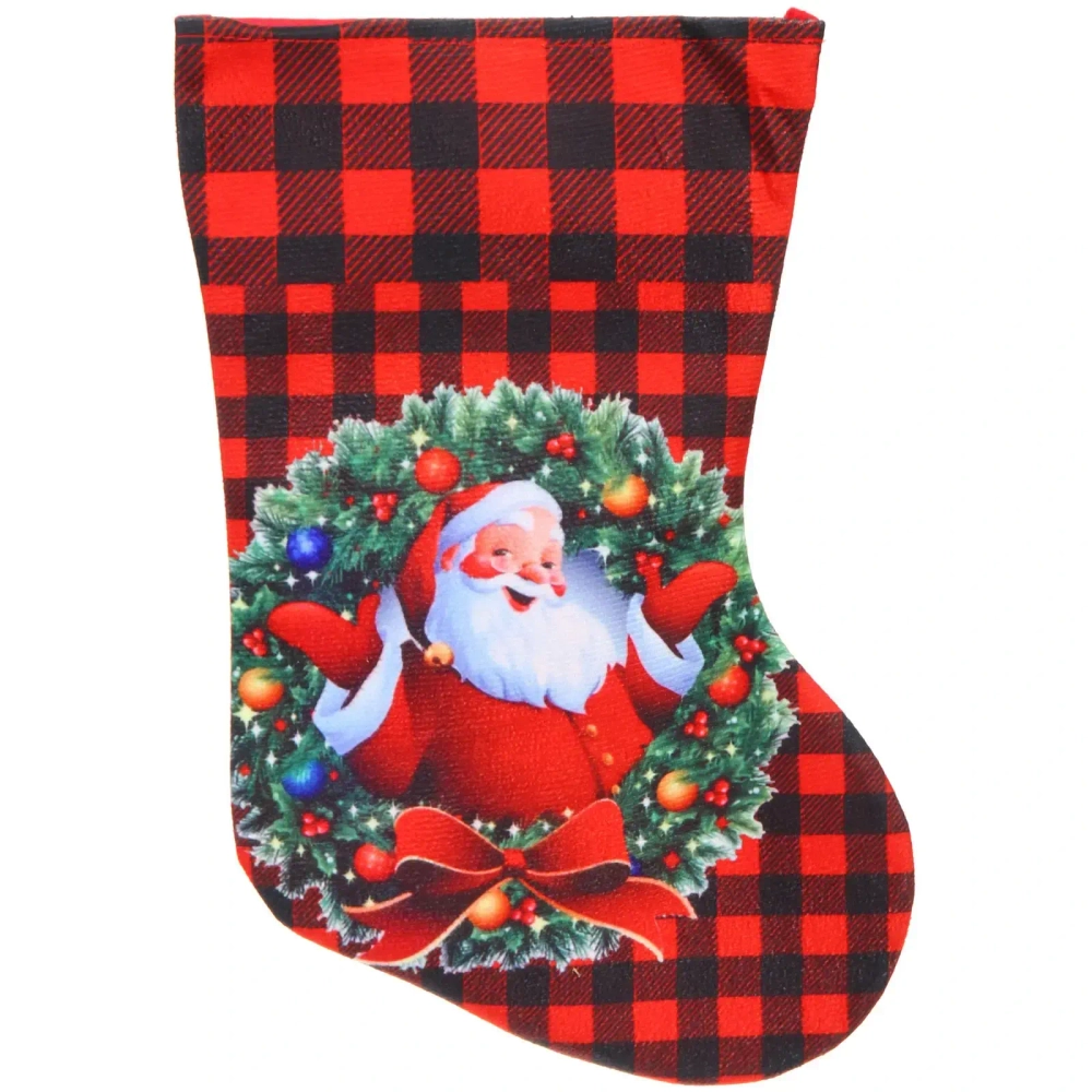 Носок новогодний «А вот и Дед Мороз» 25х35 см