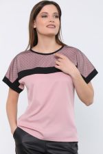 Блуза Тиффани (пудра) Diolche