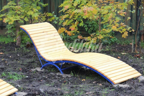 Парковый лежак 3