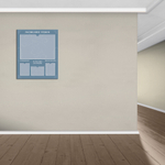 Стенд Расписание уроков. Расписание экзаменов с карманами