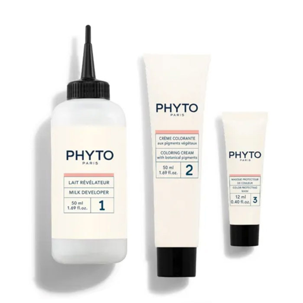 PHYTOSOLBA ФИТО крем-краска для волос тон 5.7 Светлый каштан Phyto Permanent color 5.7 Light Chestnut Brown 50/50/12