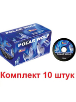Леска зимняя рыболовная Polar Wolf 0,10mm 30m, 1 штука