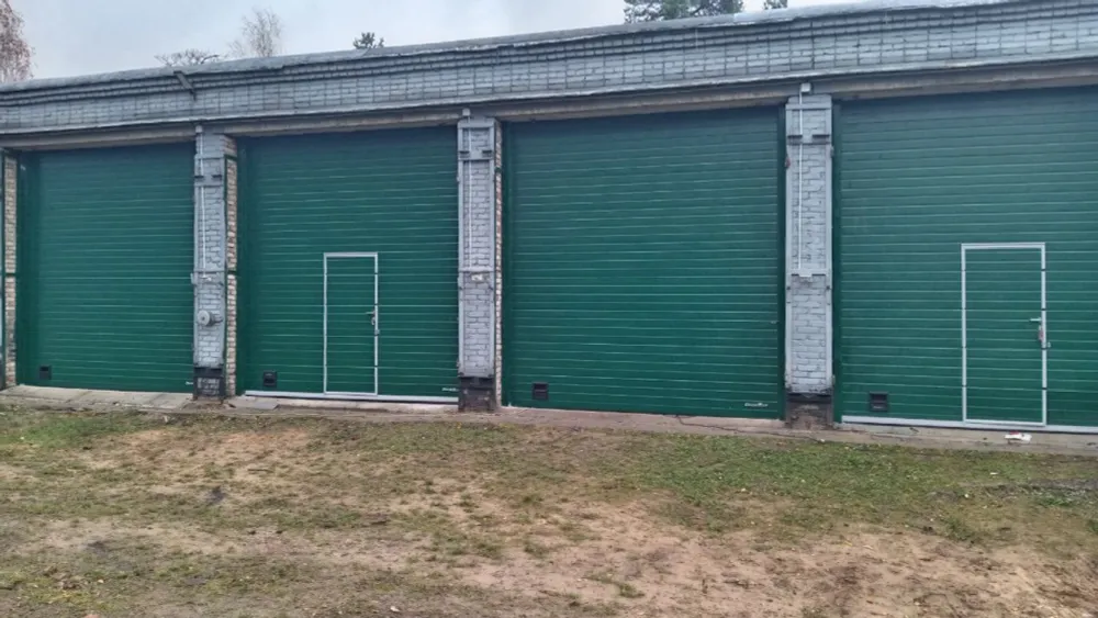 6 секционных ворот