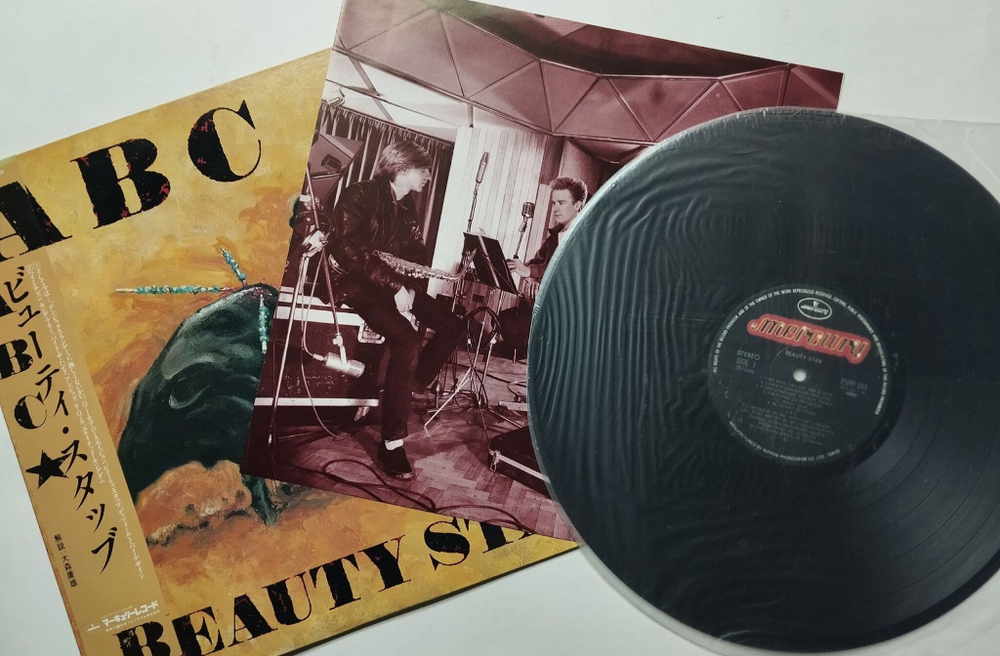 Винтажная виниловая пластинка LP ABC Beauty Stab (Japan 1984) (Obi)