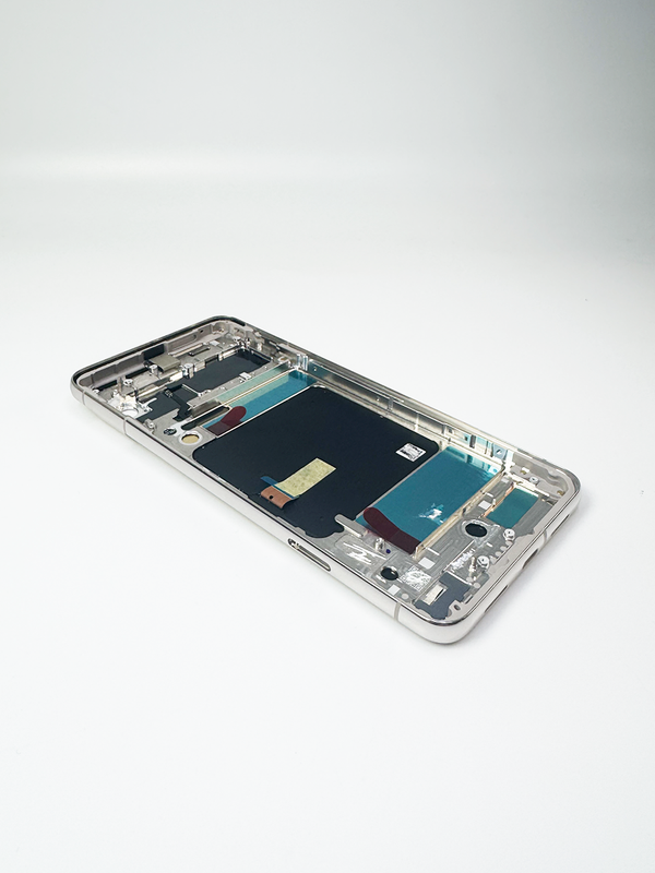 Задняя крышка в сборке с рамкой (Средняя часть корпуса) для Google Pixel 8 Pro бежевая (Porcelain)