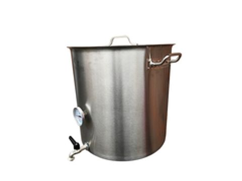 Сусловарочный котел 36,6 л с краном и термометром (уценка)