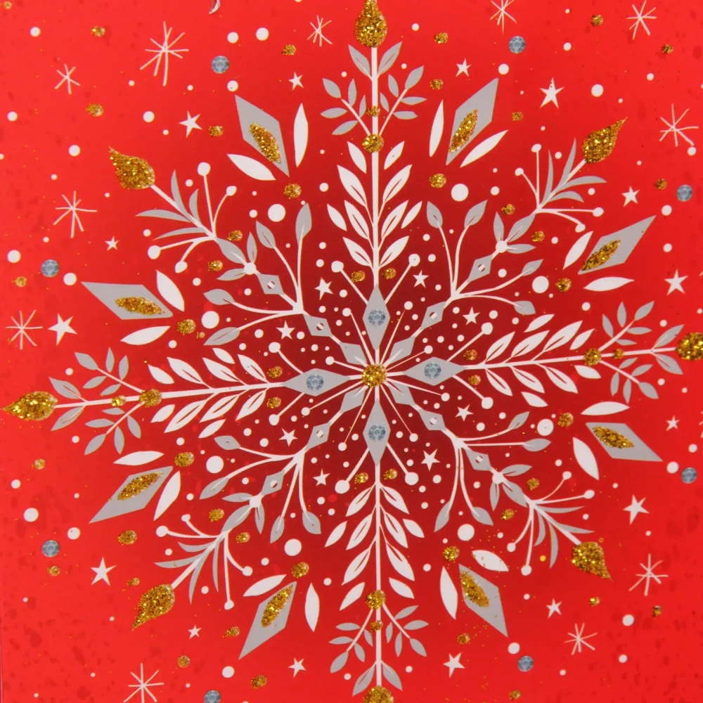 Пакет под бутылку «Зимняя сказка» 36*12,5*8,5 см