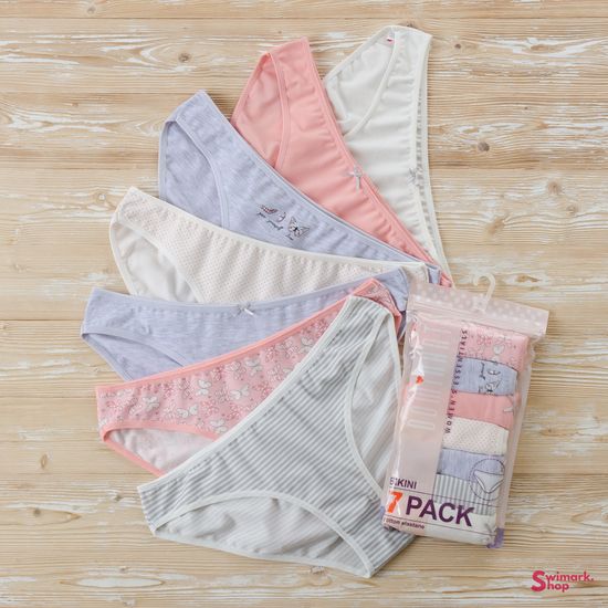 Трусики женские DOMINANT 37000-108, BIKINI, 7 шт. в уп. (неделька)