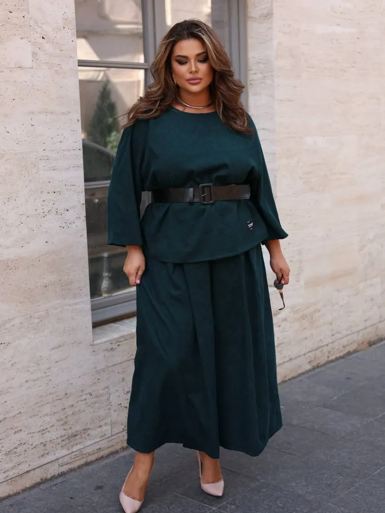 Костюм с кюлотами УК-0317-1 Фабрика Моды