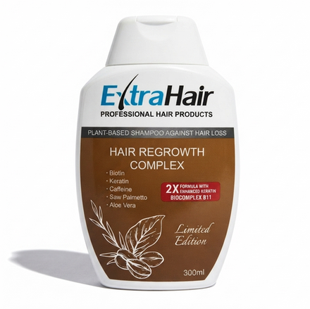 Шампунь ExtraHair для роста волос и против выпадения 300 ml.