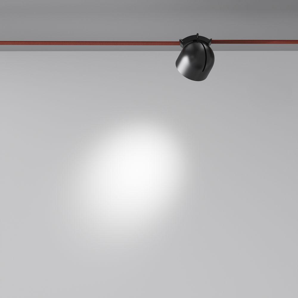 Трековый светодиодный светильник Maytoni Parity   TR124B-12W4K-M-B