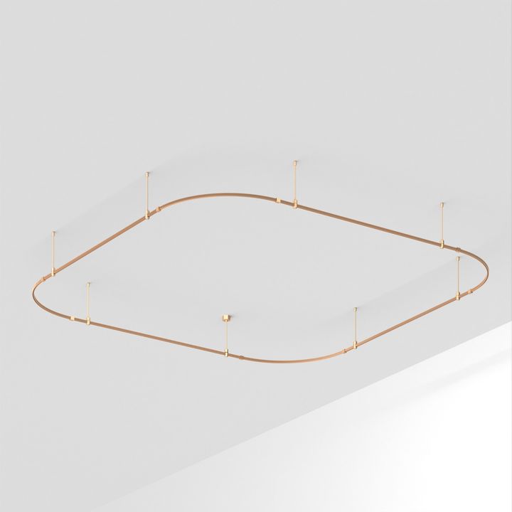 Шинопровод подвесной Arlight Art-Apriori-Quadrat-Soft-Rod-400-3500X3500 048516