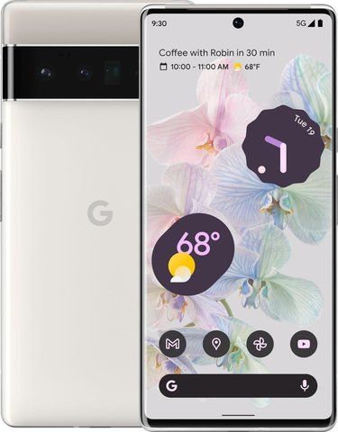 Смартфон Google Pixel 6 Pro 128GB Cloudy White, Облачно-белый (USA, Global)