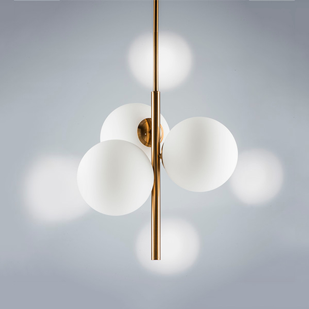 815031 Люстра CROCO 3х40W E14 ЛАТУНЬ