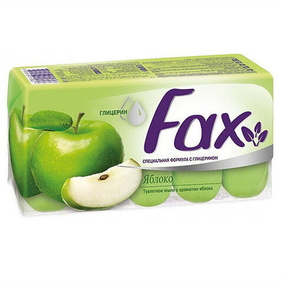FAX т/мыло,Яблоко (5 х70г)