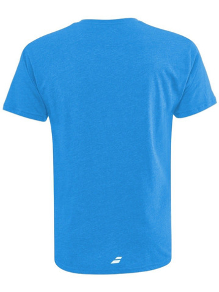 Мужская теннисная футболка Babolat Exercise Tee Men - blue aster heather